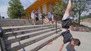 Handstand Walk Down Stairs