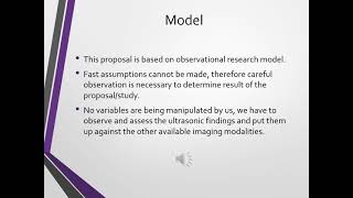 PowerPoint Evidence based Proposal