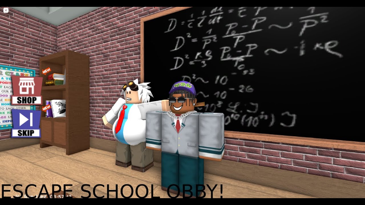 Can i escape the School Obby! - YouTube
