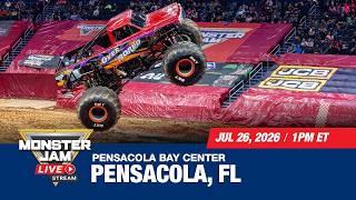 Monster Jam: Pensacola, FL - 3 (Full Event) | July 26, 2026 | Pensacola Bay Center