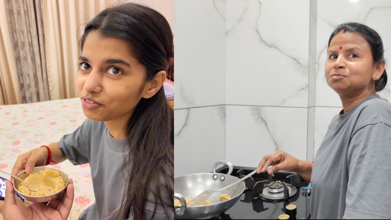 Mummy Made my Favourite 😋 Sooji Halwa - Rishav Vlogs Mummy Made my Favourite 😋 Sooji Halwa - Rishav Vlogs