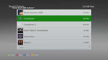 HOW TO DELETE XBOX 360 SAVED GAME DATA ON XBOX ONE