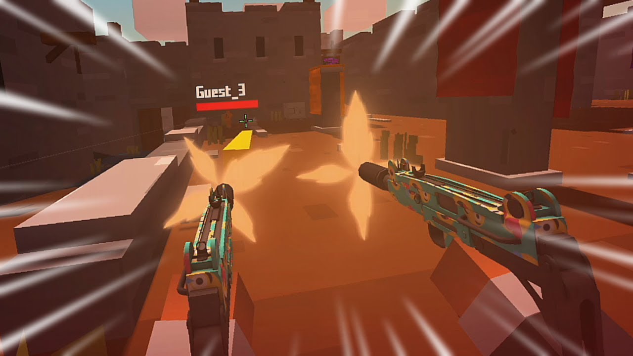 CHALLENGED to use AKIMBO in KRUNKER.IO!