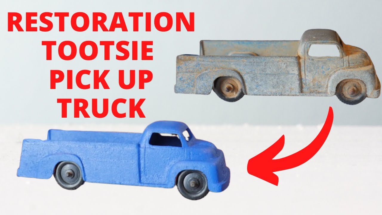 Restoration Tootsie Pick Up Truck 1960s DIY Toy Car Restoration YouTube