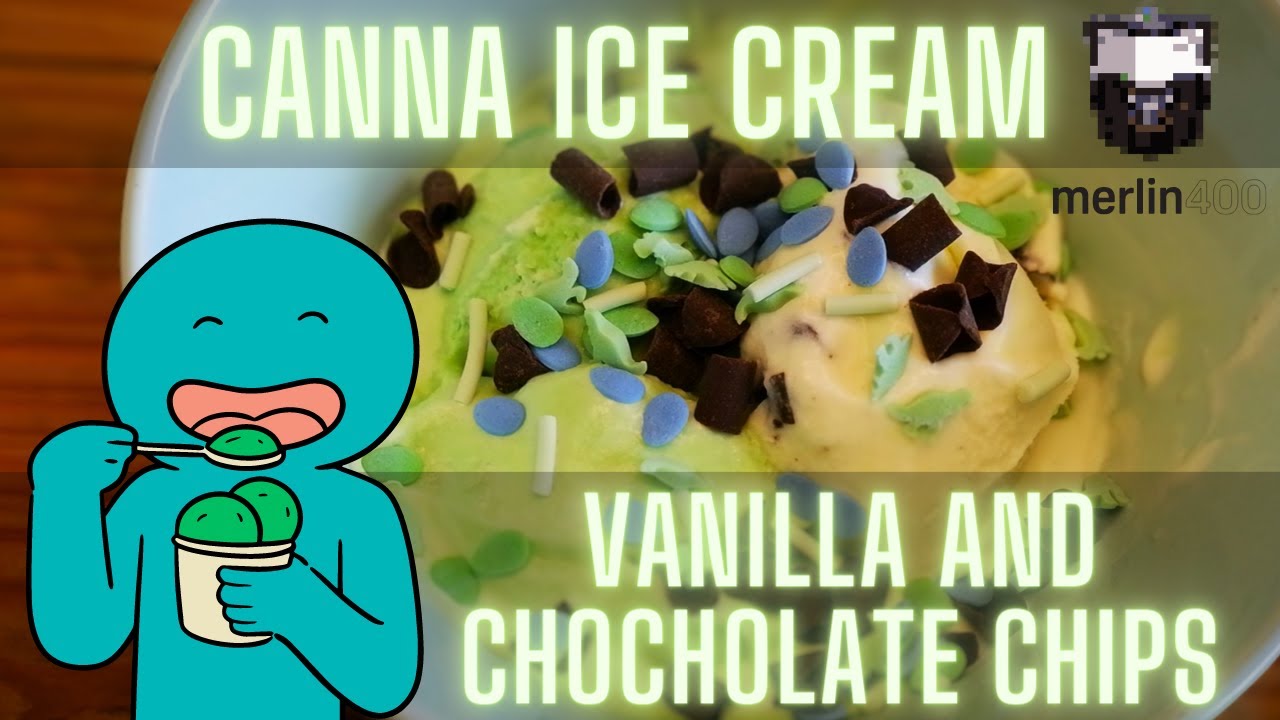 Canna ice cream you should try!🍨 Delicious home made CBD ice cream recipe 😍