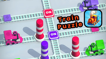 Train Puzzle Gameplay Walkthrough Part 1 (Android,iOS) @Play_with_pixel #trending #games