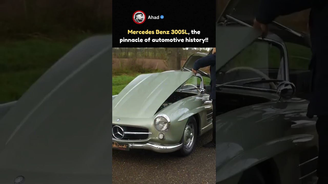 The Car That Changed Speed Forever — Mercedes 300SL 