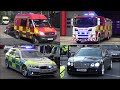 [Major Flooding] Swift Water Rescue + Ambulances, Fire Engines & Police Cars responding