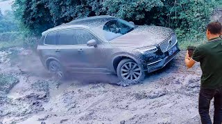 Volvo Xc90 2.0T Vs Mercedes Glk 300 3.0L V6 And Jeep Grand Cherokee 5.7L V8 Vs Lynk&Co Pk Off-Road