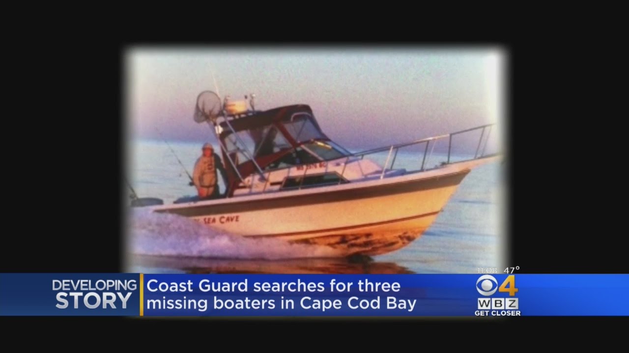 Coast Guard Searches For Missing Boaters In Cape Cod Bay - YouTube