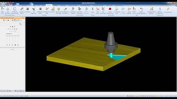 Z Contour Roughing and Solid Simulation in Alphacam