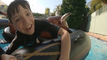 INFLATABULL - How long can you stay on !