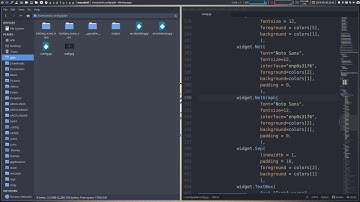 ArcoLinux : 939 creation of a new widget on qtile called netgraph