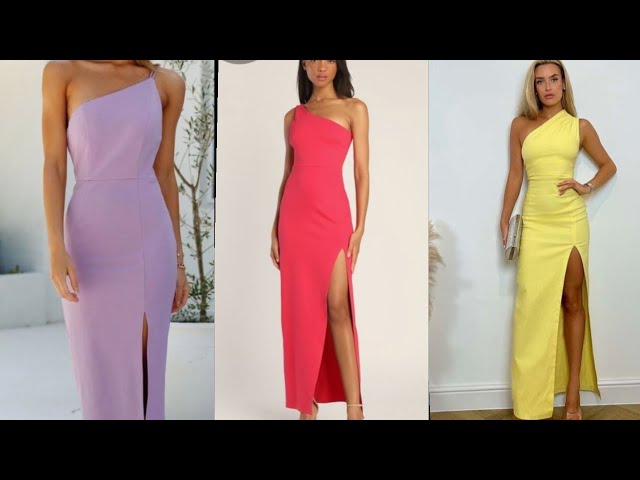 One shoulder dress pattern/ One side pattern drafting - YouTube