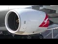 CLOSE-UP Trent 900 Jet Engine Spool | Qantas A380 Takeoff ● Melbourne Airport Plane Spotting