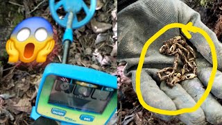 we found a gold 😱😱chain// treasure hunting with metal detector @khan-uk5pj