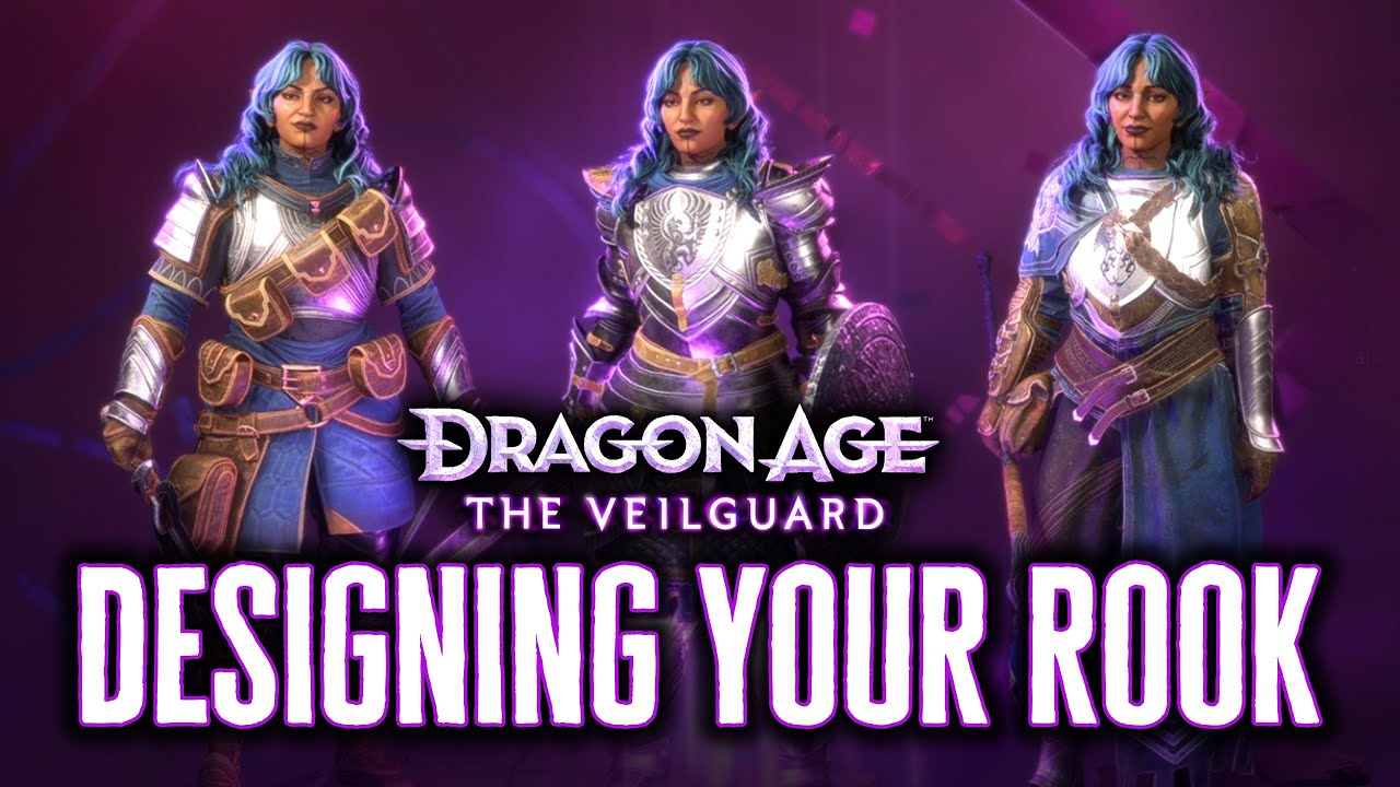 Dragon Age Veilguard: CHARACTER CREATOR & Rook's Backgrounds! - YouTube