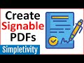 Jotform Sign Video Tutorial Quiz