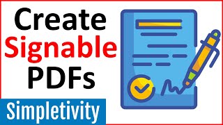 How to Create Signable PDF Documents (Tutorial) screenshot 4