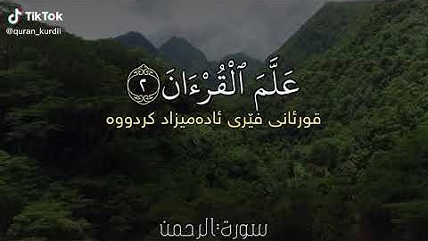 سورة الرحمن حالات واتس اب ♥️