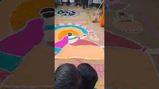 Rangoli Camptition  happy Diwali  Rangoli  God Lakshmi  shorts  viral video 