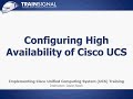 Cisco UCS |Configuring High Availability #Virtualization #ciscoucs #technology #hypervisor