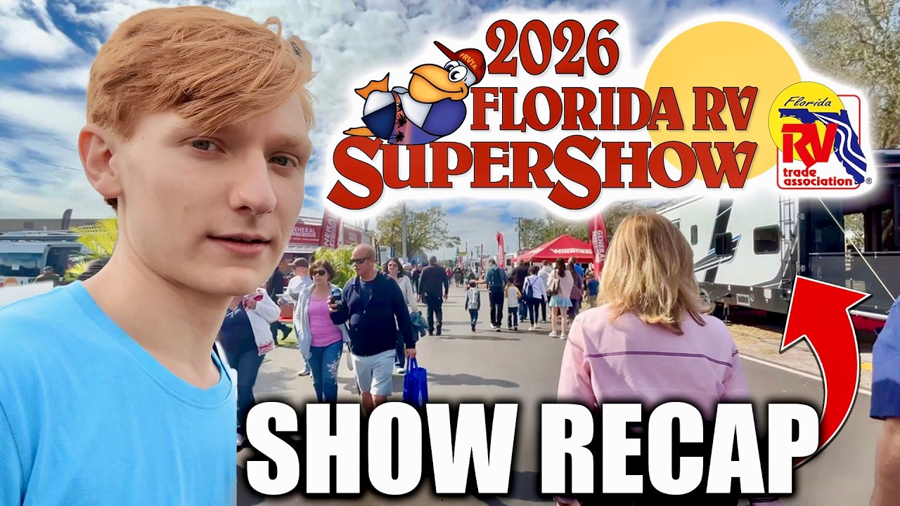 Я посетил крупнейшую в Флориде выставку автодомов (стоит ли оно того?).