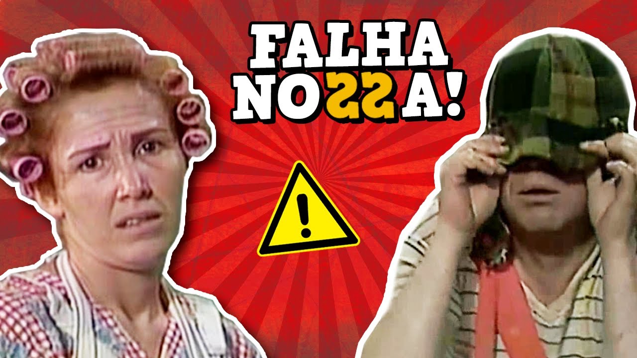 ERRAMOS!! 😢😂 Os MAIORES VACILOS do VILA DO CHAVES! | Falha Nossa