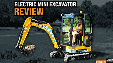 Review & Test Run: The First Electric Mini Excavator, JCB’s 19C-1E