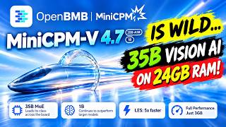 MiniCPM-V 4.7 Is WILD… 35B Vision AI on 24GB RAM! Tested Locally!