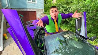 Comedy Video 2026 - Family Finds Secret Police Motorcycle Factory Hidden Under Giant Fire Truck