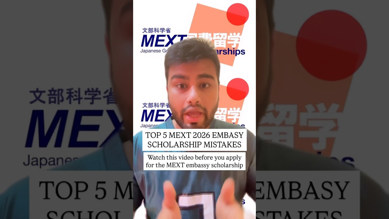 MEXT Embassy Track: Don’t Make These 5 Mistakes!