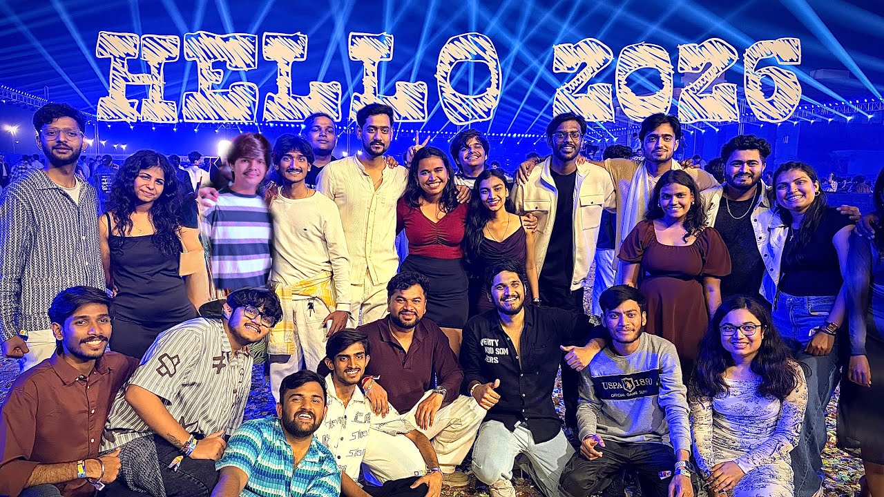 DJ NYK 🔥 Live at Parul University | 31st Party Celebration | Crazy Crowd