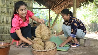 Countryside Life TV: Durian fruit season is coming in my village, we prepare 2 recipe with Durian