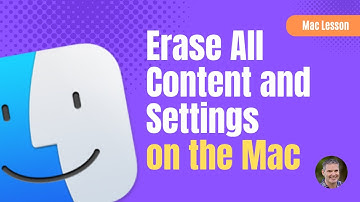 Erase All Content and Settings on the Mac
