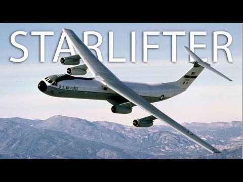 Видео: C-141 Starlifter - опора воздушных мостов