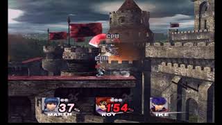Super Smash Bros Brawl Refined 1.2h Marth VS Roy VS Ike