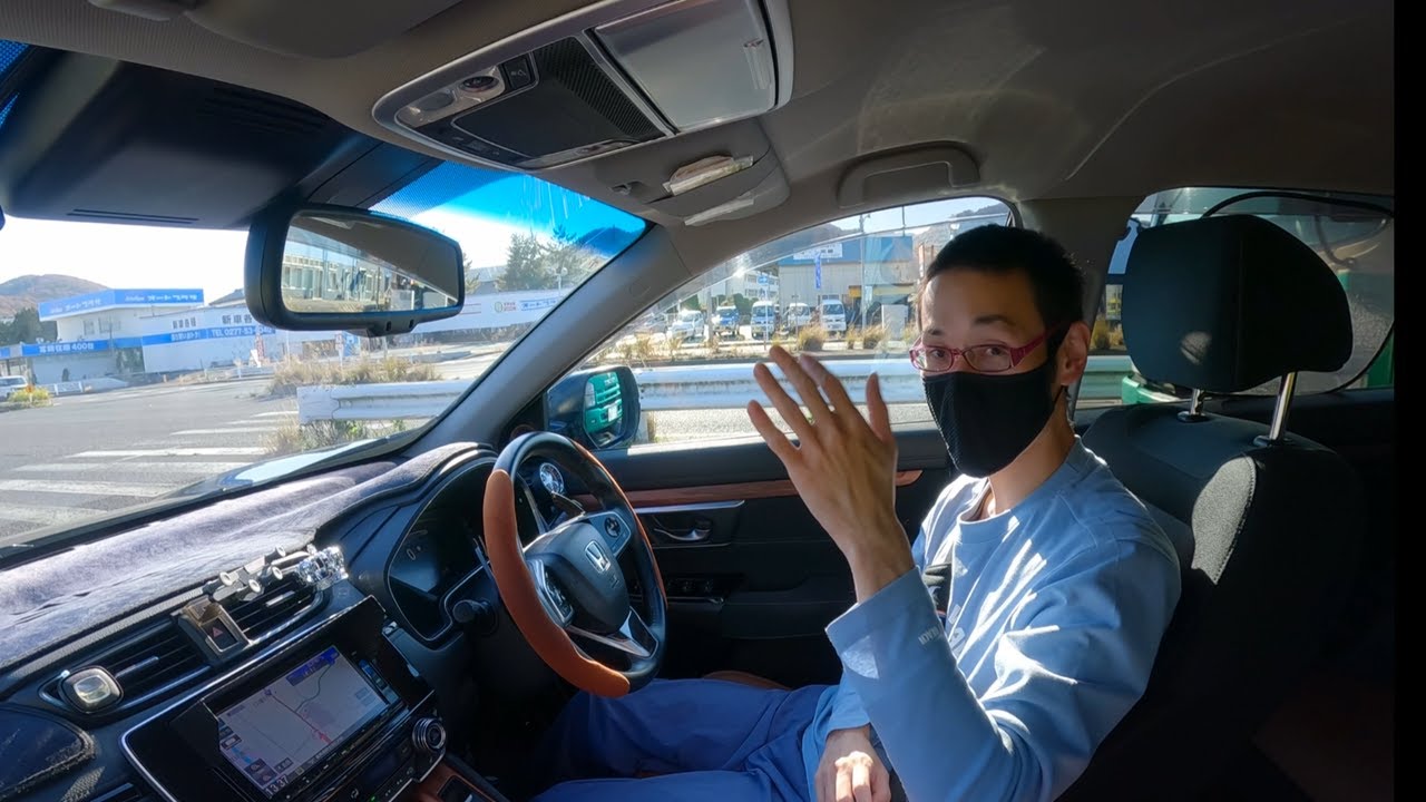 愛車CR-Vで新しい車載カメラの画角？トーク専用のカメラアングルでテスト走行しちゃいます！