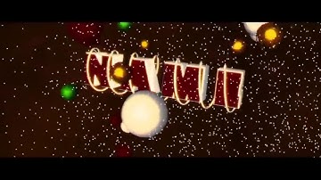 FREE CHRISTMAS 3D Intro Template #1 Cinema 4D & After Effects thecno