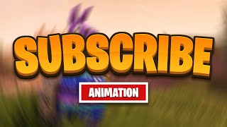 Weather [PATREON] Clean Fortnite Subscribe Animation - Edit in ANY Software! Camera Feed