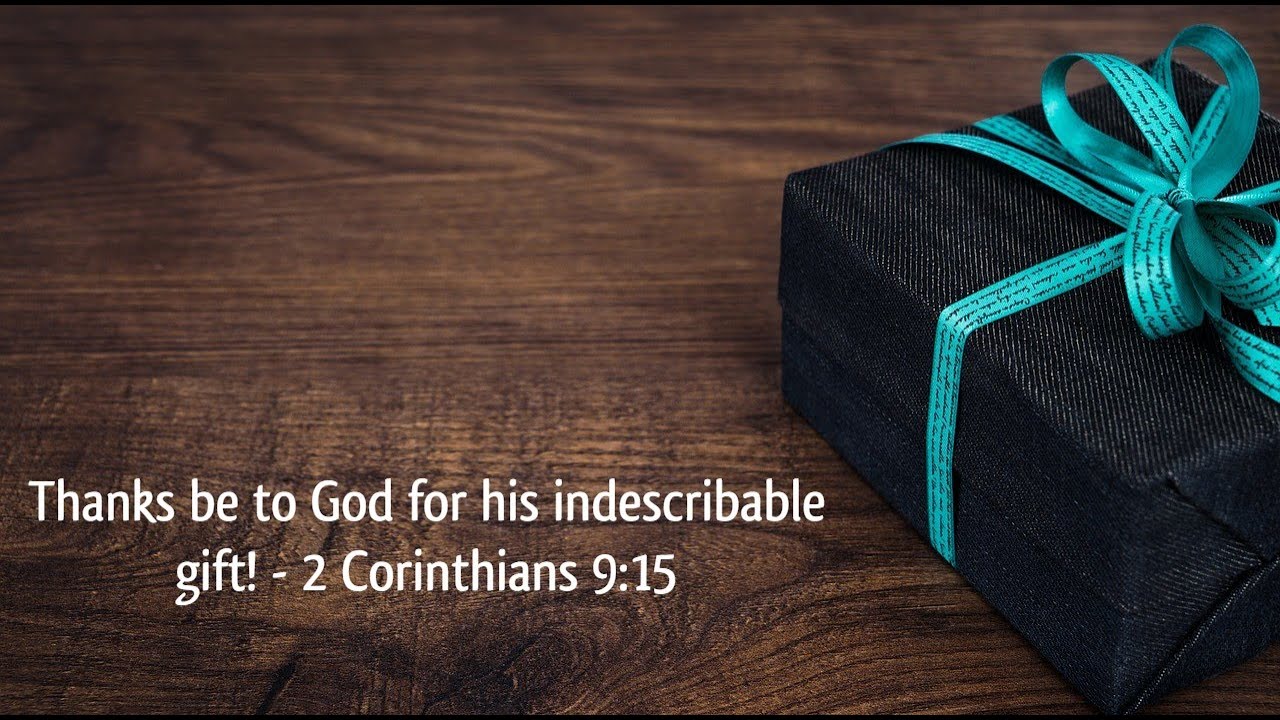 Free Unspeakable Gift eCard - eMail Free Personalized Scripture Online