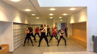 S2 school of dance 'Thriller' rehearsal at Wallace today! scary!
