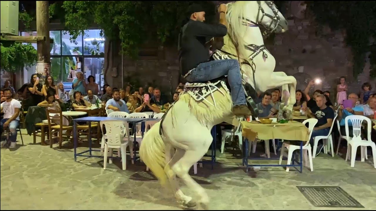 Πανηγύρι του προφήτη Ηλία καλλιστεία αλόγων Πελόπη Λέσβου 20/07/2023