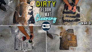 RELAXING Dirty Floor Mat Cleaning Vol 3 | Chill Vibes and Stress Relief ASMR!