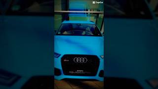 Audi rs6 Licht blau #automobile #audio #carlover #foryou