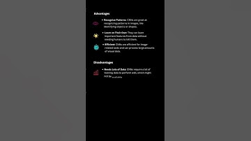 Advantages and Disadvantages of Convolutional Neural Networks