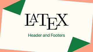 LaTeX Headers & Footers Made Easy | Professional Thesis Formatting #Overleaf #Fancyhdr #latex