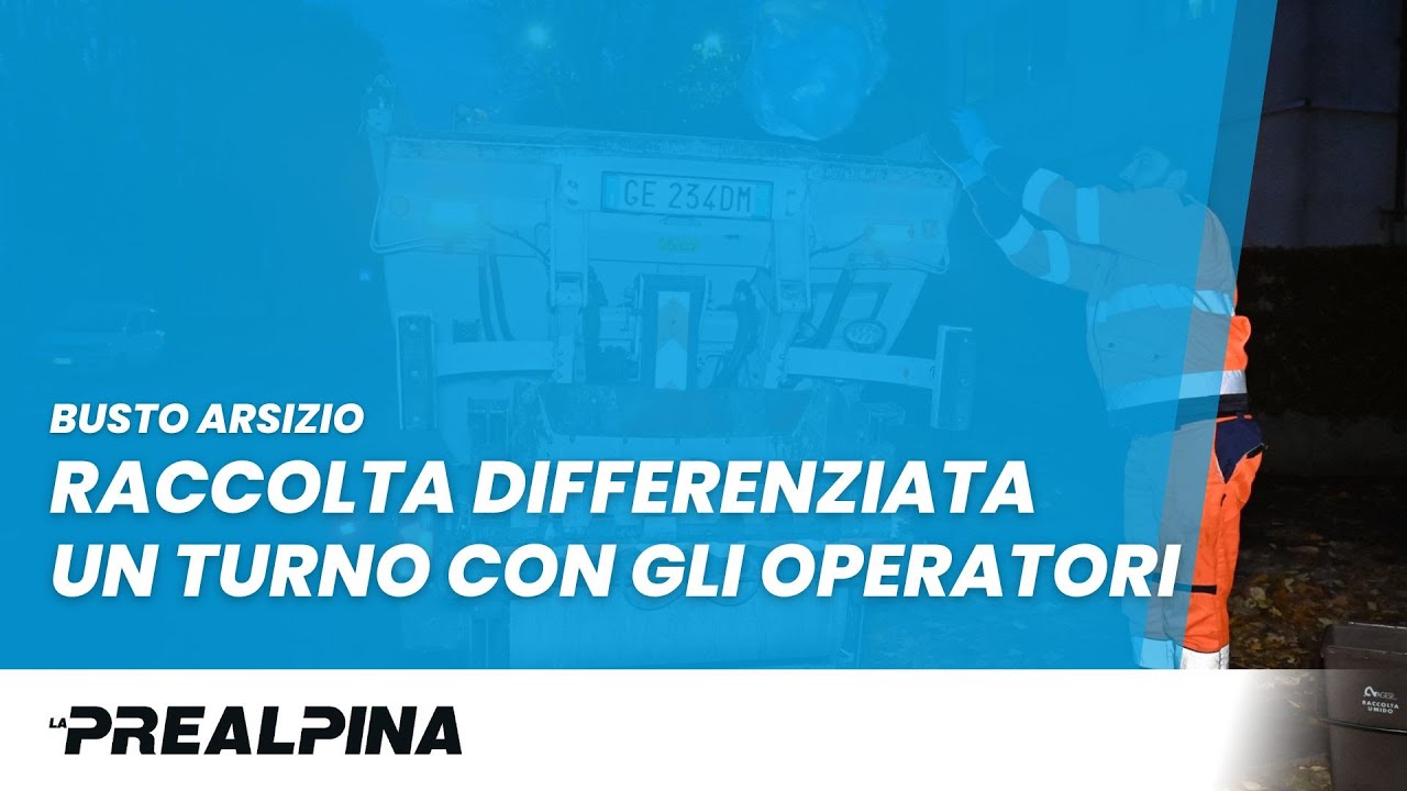 Busto Arsizio | 12/01/2026 | Un turno con gli operatori