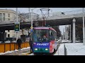 Минский Трамвай. Маршрут №1 - РК "пл. Мясникова" - ДС "Зелёный Луг" | Minsk Tram. Route №1