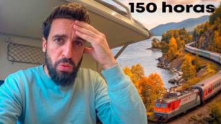 Este viaje en tren acabó conmigo!